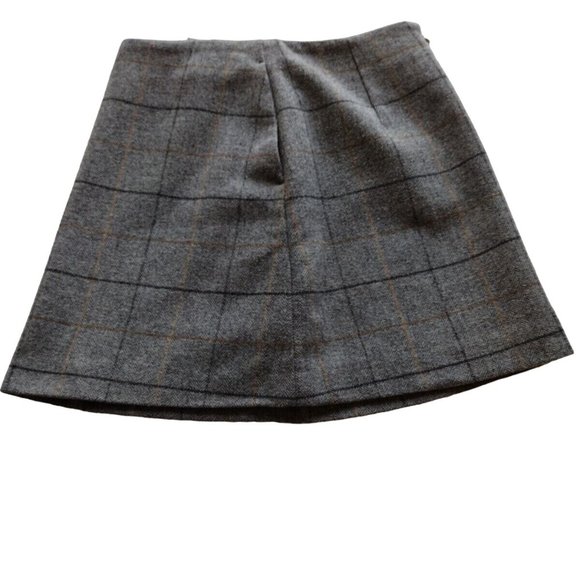 Uniqlo Skirt Womens 2 Mini Pockets Wool Blend Lined - Picture 15 of 16